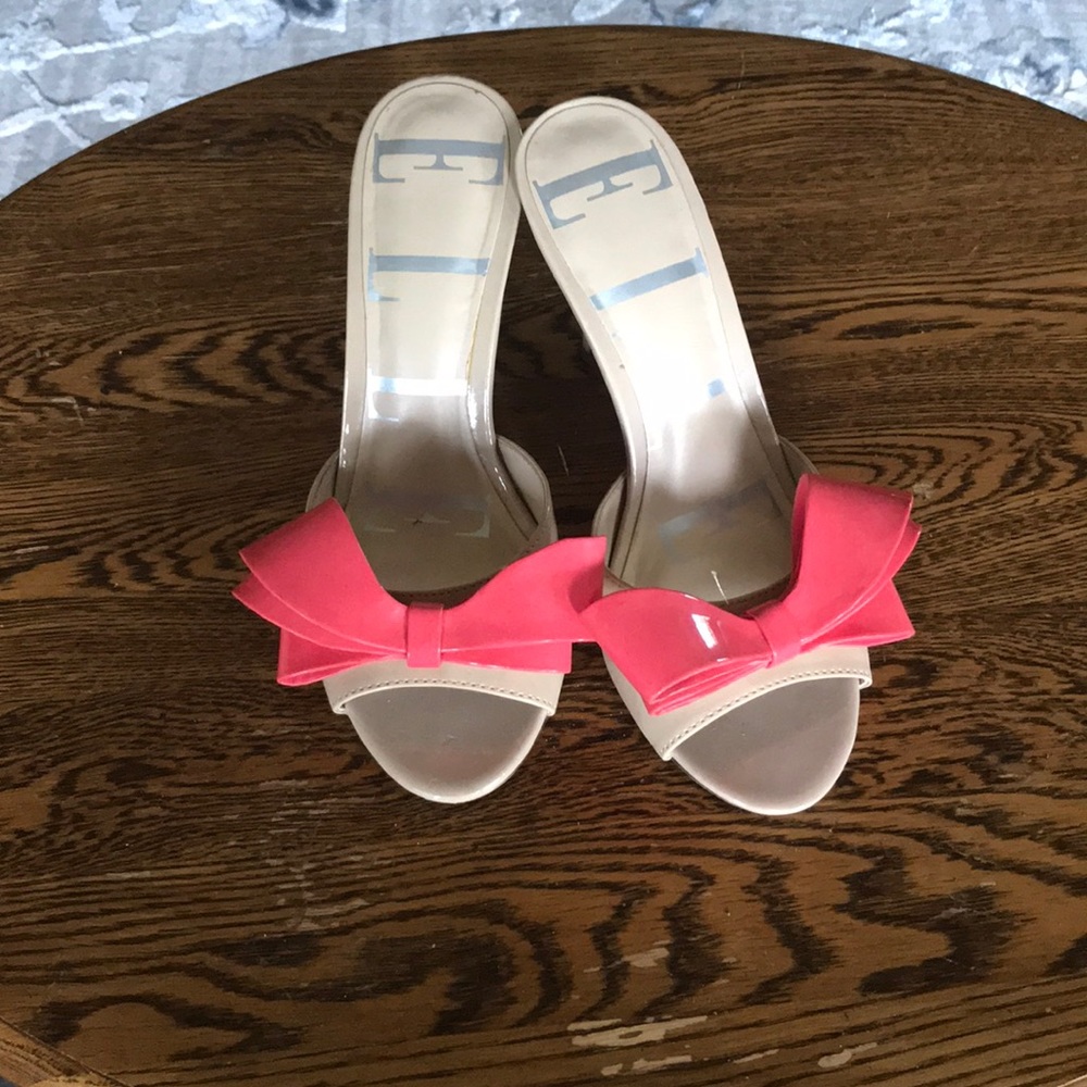 Size 6 Elle slides 3in heel